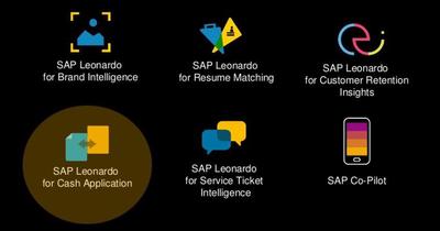 The SAP Leonardo product portfolio